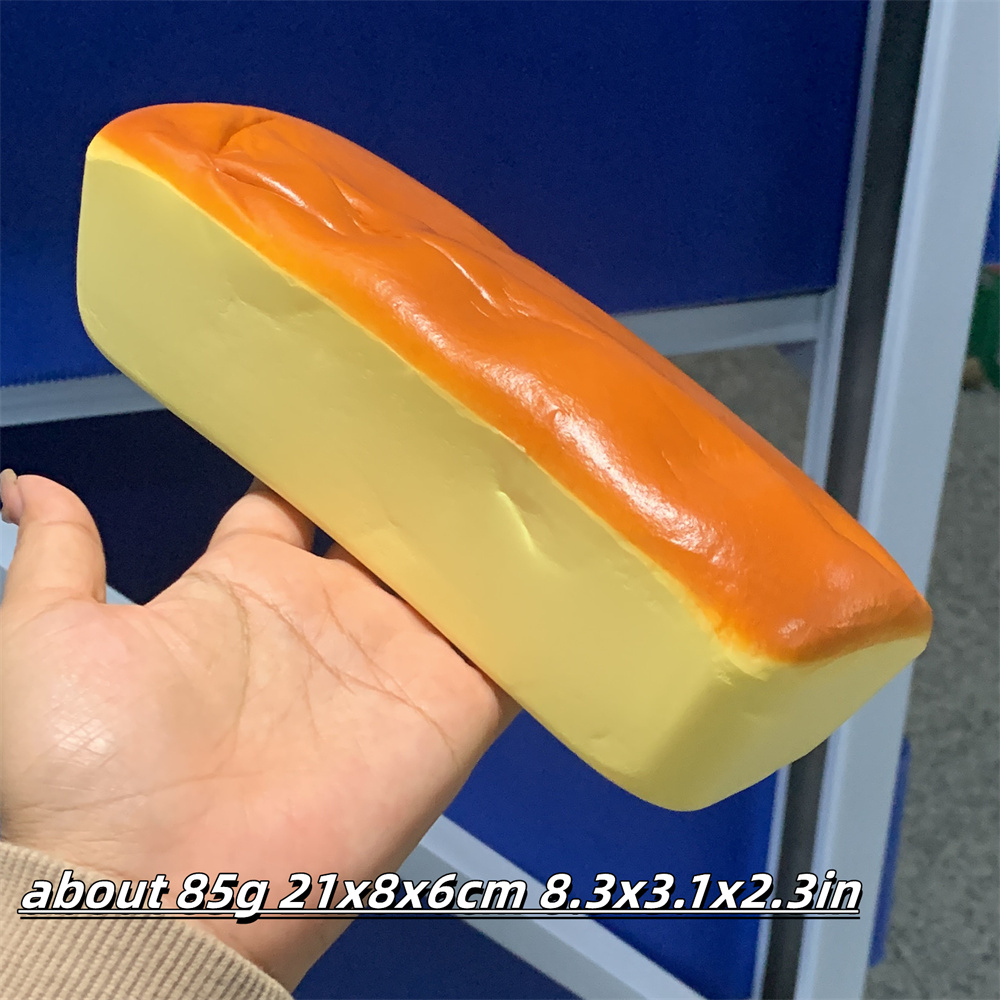 Home Decor Orange - Mittlere Creme-Käse-Sticks, Orange, 8,3 Zoll, rechteckig,
