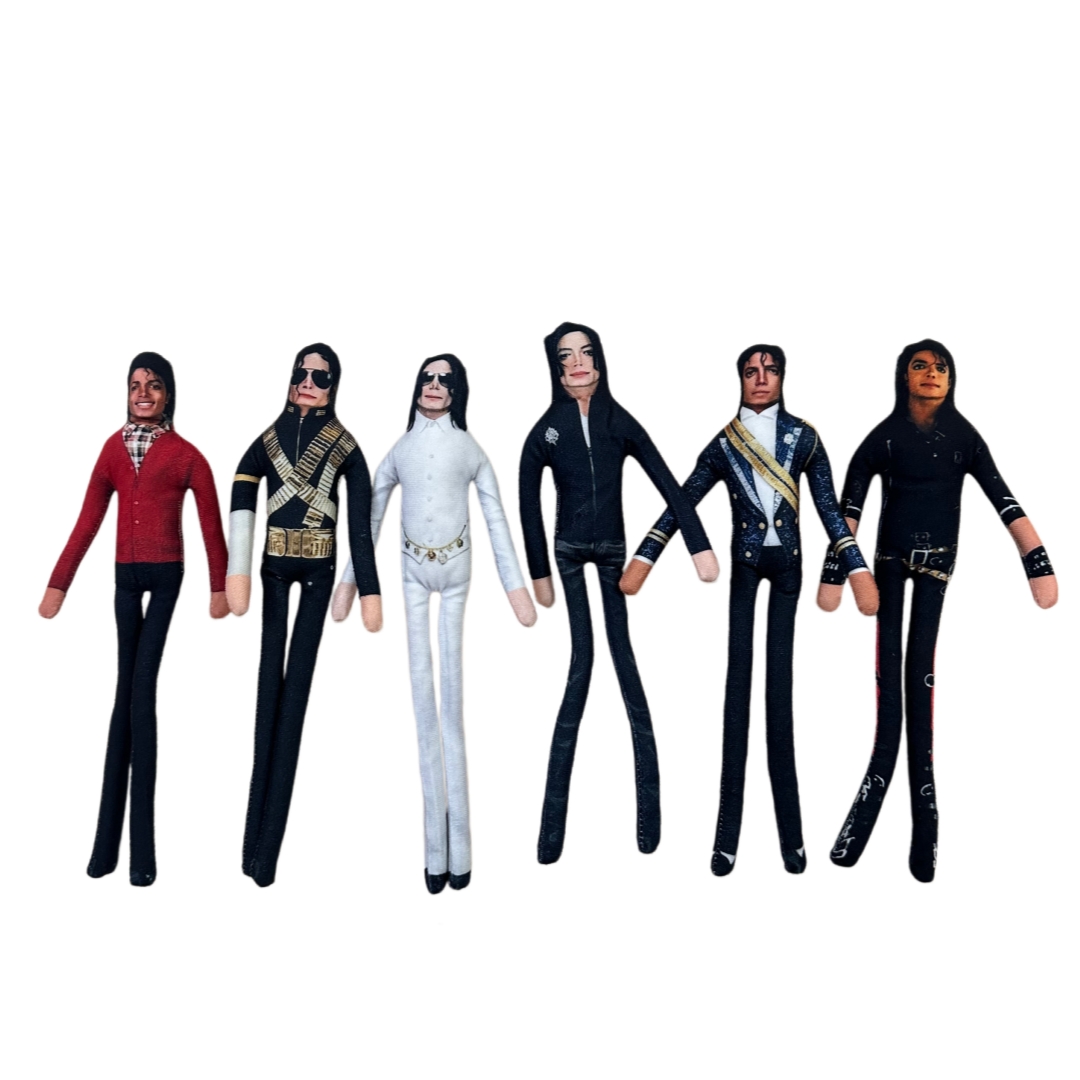Home Decor Design Interior - 1-6 Stück Michael Jackson Cosplay Requisiten-Puppe