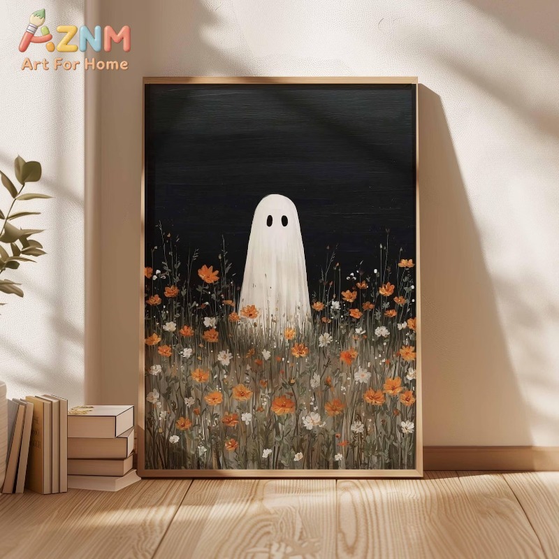 Geist in Orangefarbener Wildbl – Home Decor Orange Bewertung und Preis