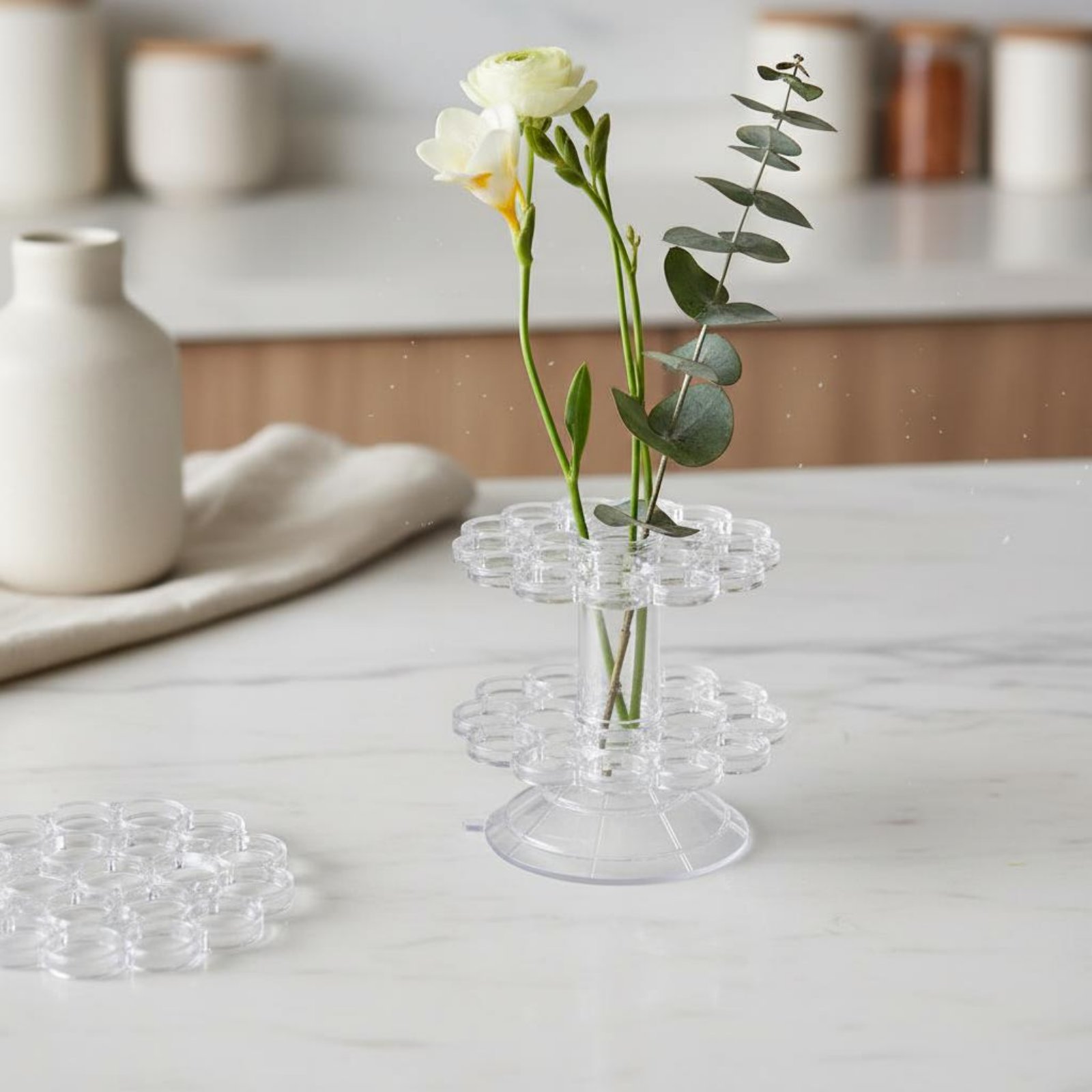Blumenstielhalter für einfache – Home Decor Vase With Flowers Bewertung und Preis