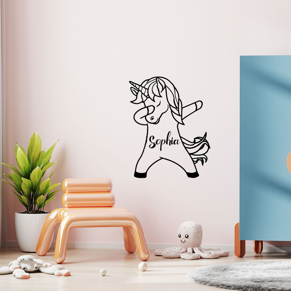 1 Stück DIY Einhorn-Aufkleber  – Home Decor Wallpaper Bewertung und Preis