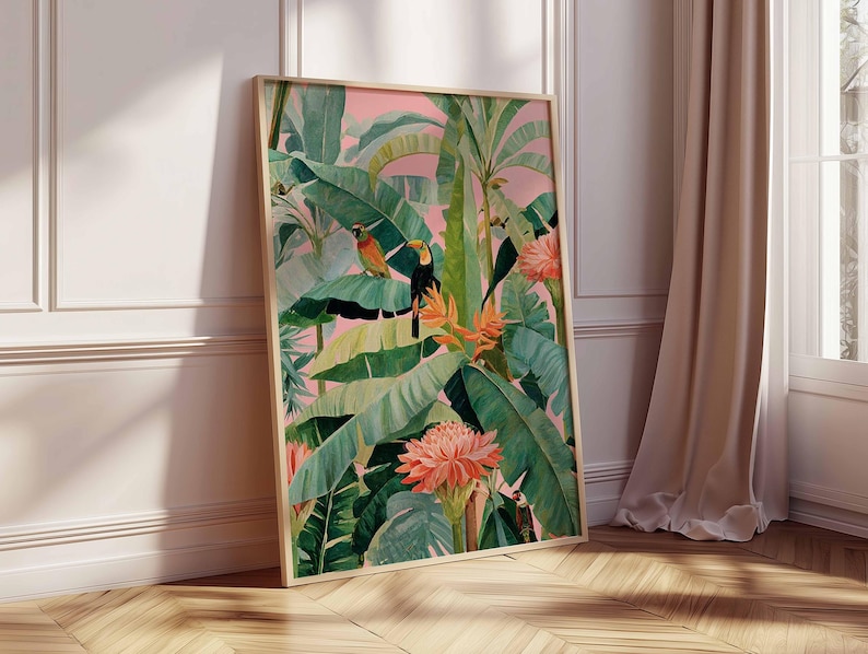 1 Stück Retro-Tropen-Leinwandp – Home Decor Design Interior Bewertung und Preis