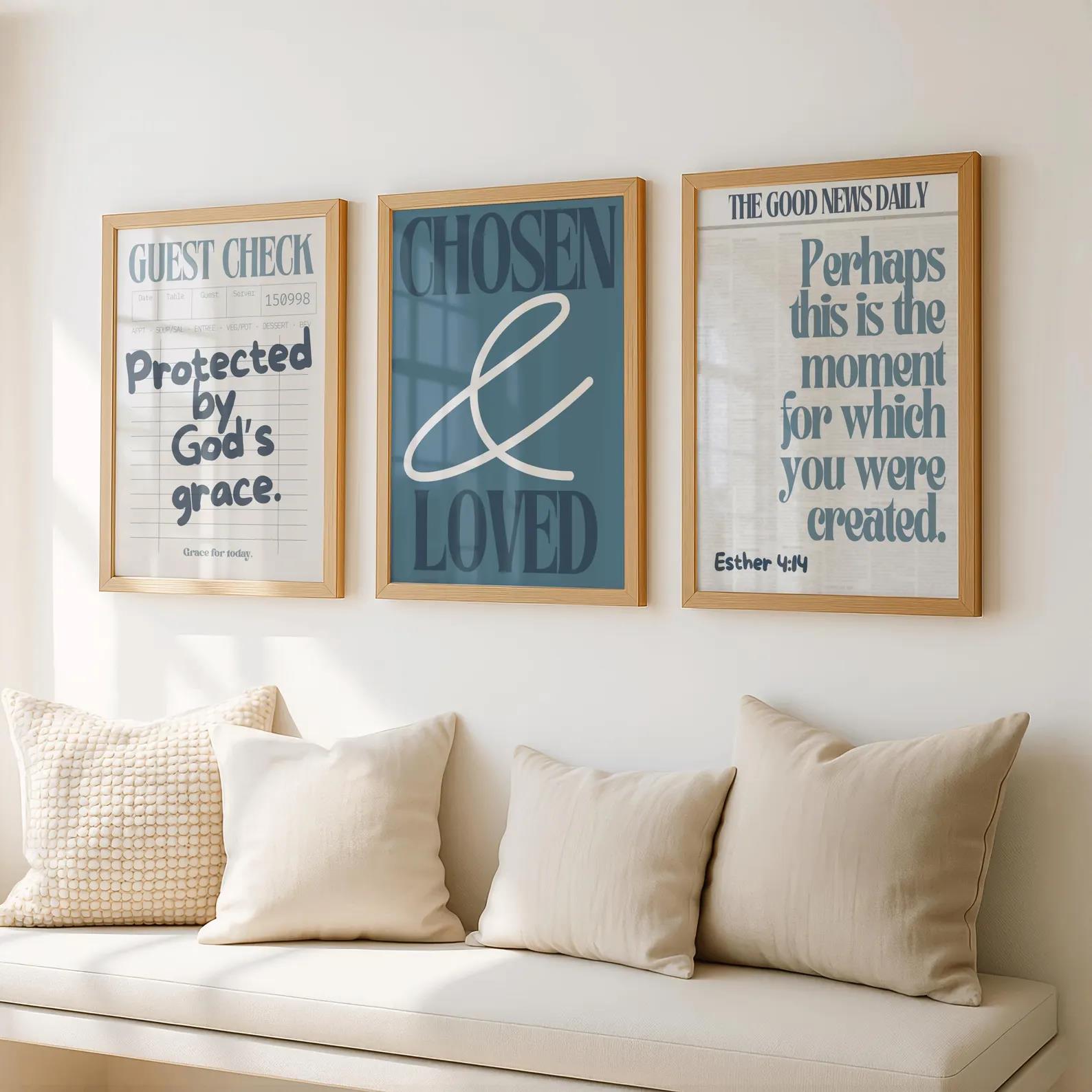 Wandkunstdruck mit christliche – Home Decor Lovely Home Bewertung und Preis