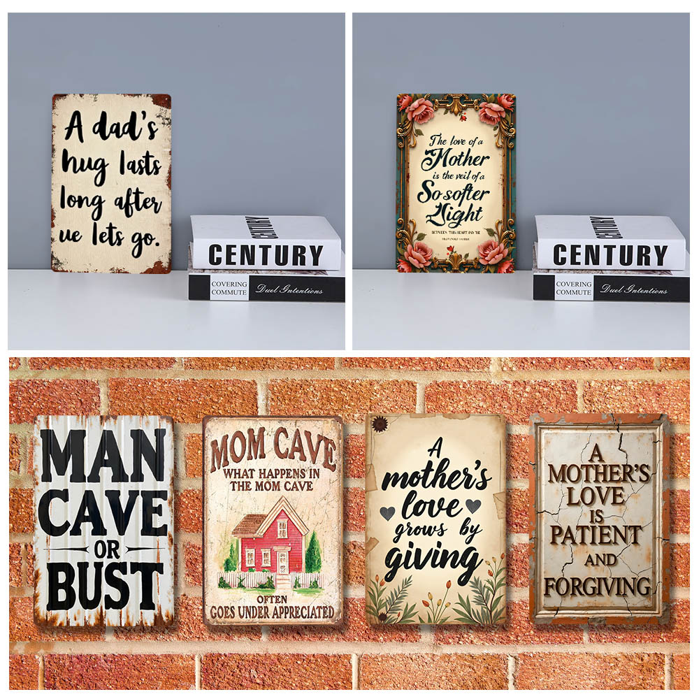 Retro Metall Blechschilder Man – Home Decor Lovely Home Bewertung und Preis