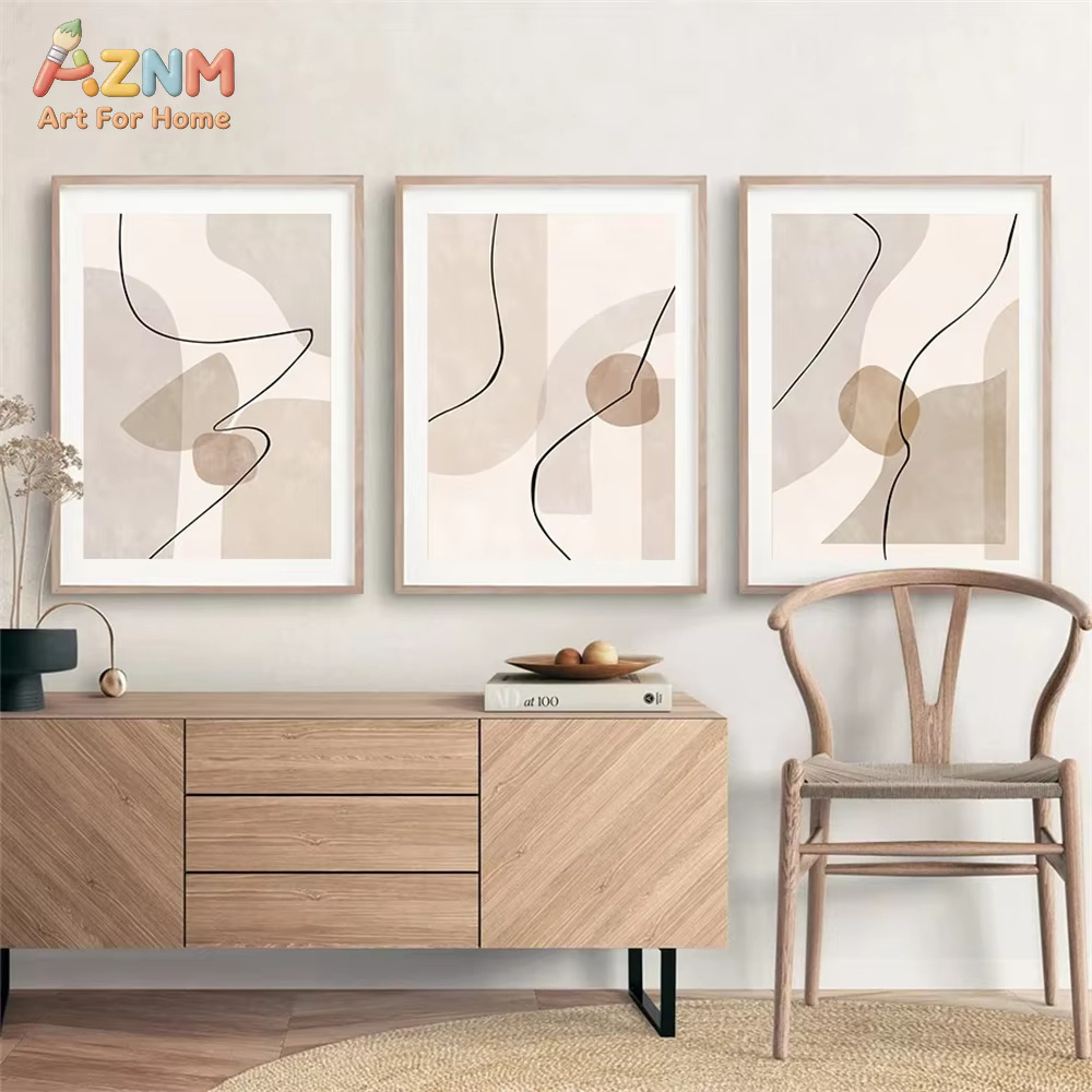 Abstrakte beige geometrische L – Home Decor Design Interior Bewertung und Preis