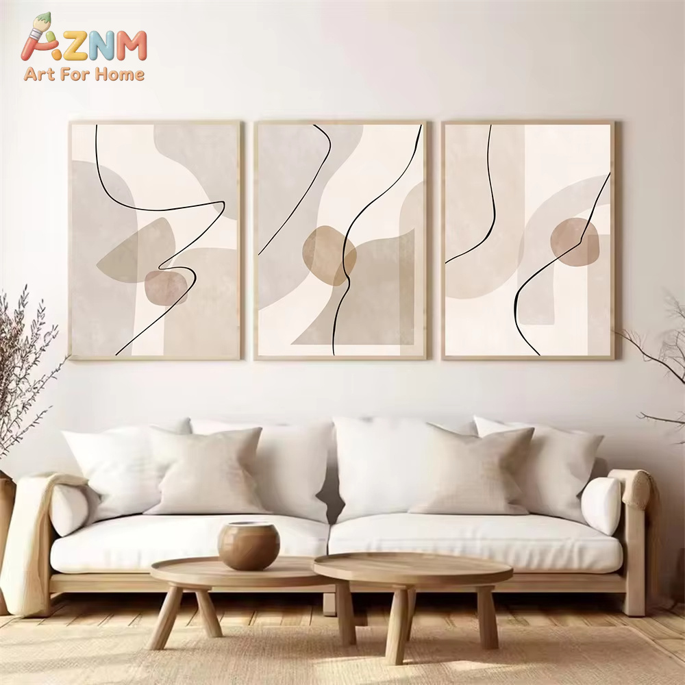 Abstrakte beige geometrische L – Home Decor Design Interior Bewertung und Preis