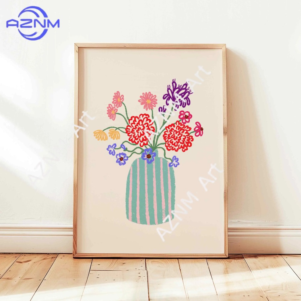 1/3 Stück Abstrakte Blumenvase – Home Decor Vase With Flowers Bewertung und Preis