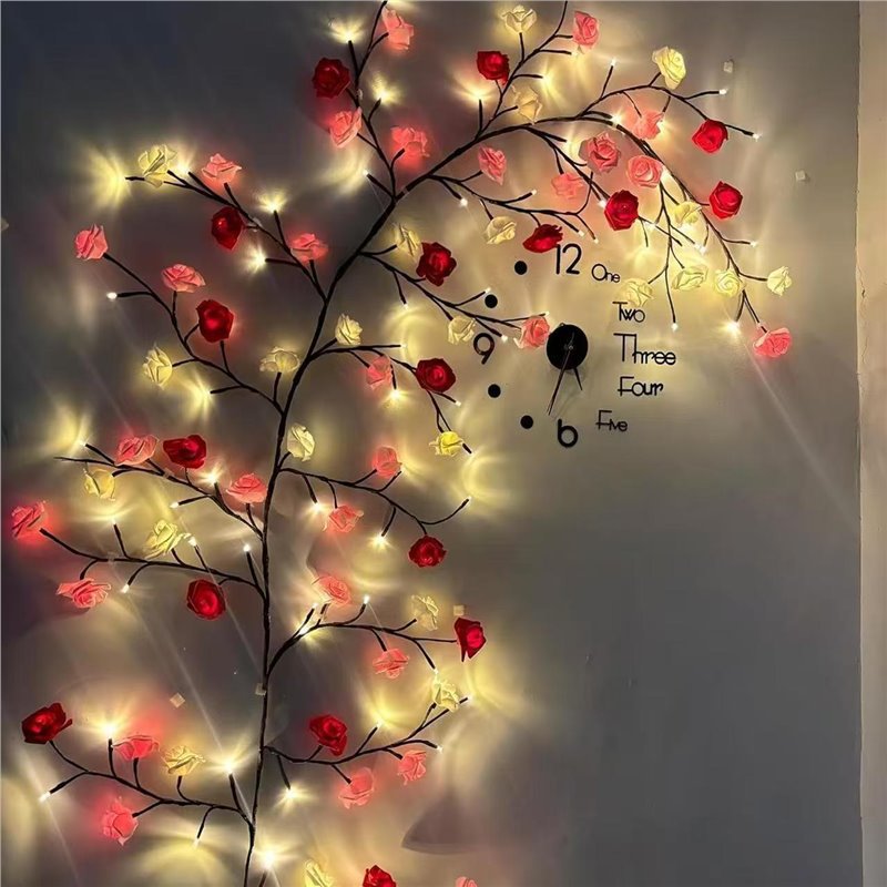 USB DIY Ahorn-Rosen-Weiden-Ran – Home Decor Light Bewertung und Preis