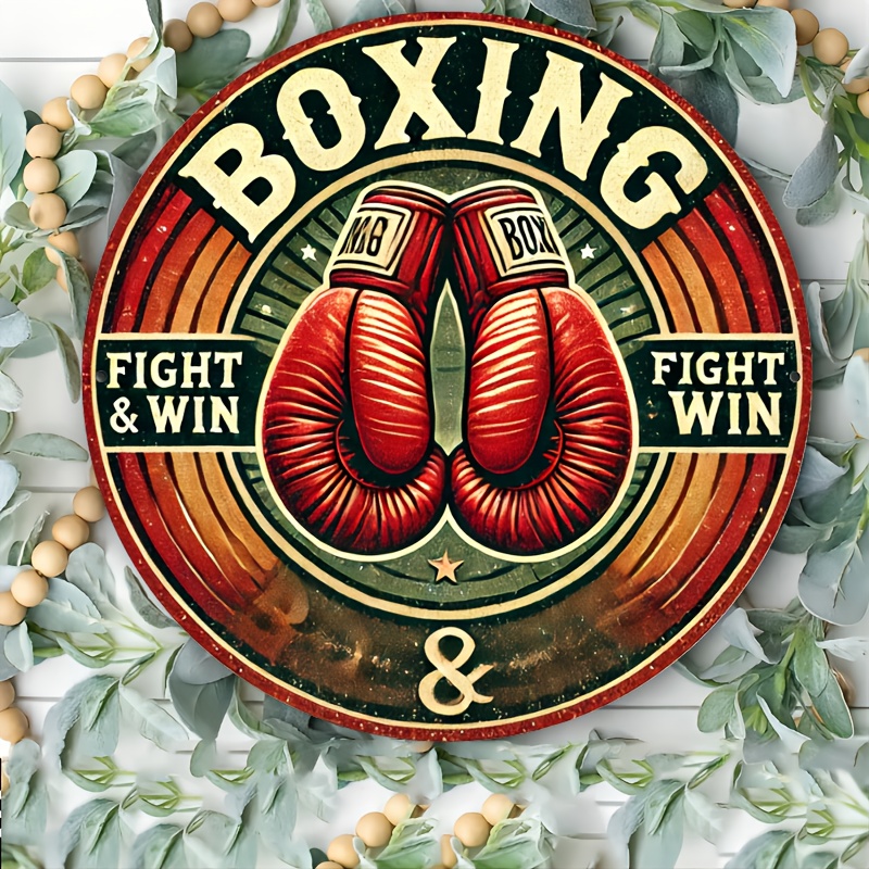 Raumdekor 1 Stück Retro Boxing – Home Decor Logo Bewertung und Preis