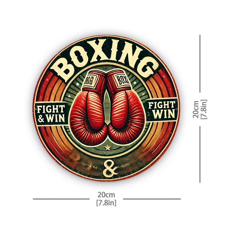 Raumdekor 1 Stück Retro Boxing – Home Decor Logo Bewertung und Preis