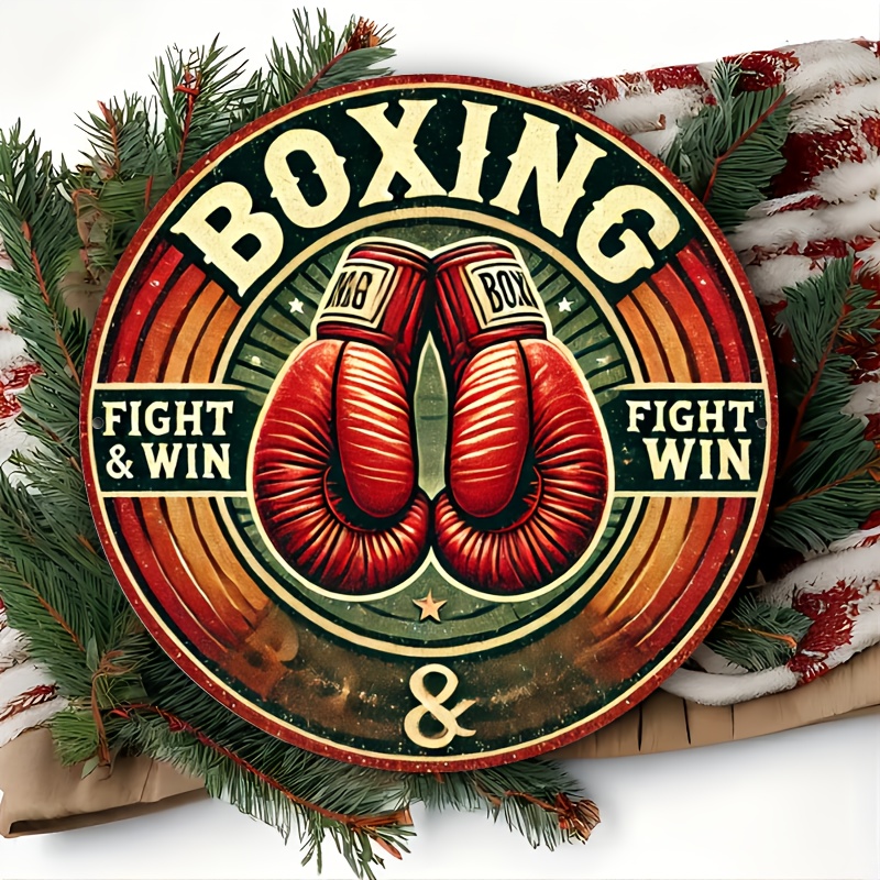 Raumdekor 1 Stück Retro Boxing – Home Decor Logo Bewertung und Preis