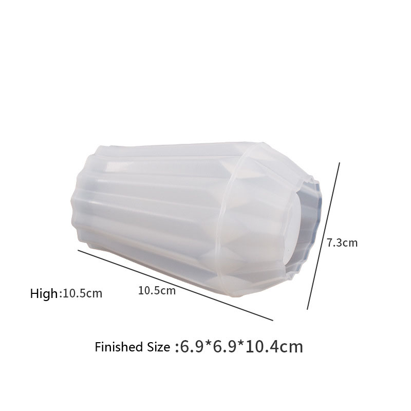 Runde Diamant vase Silikon for – Home Decor Vase With Flowers Bewertung und Preis