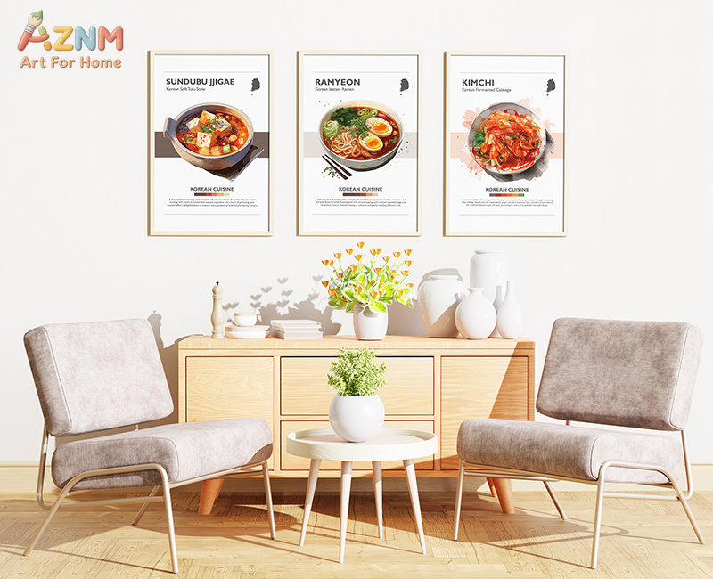 AZNM Rahmenloses Leinwandposte – Watercolor Poster Print Bewertung und Preis