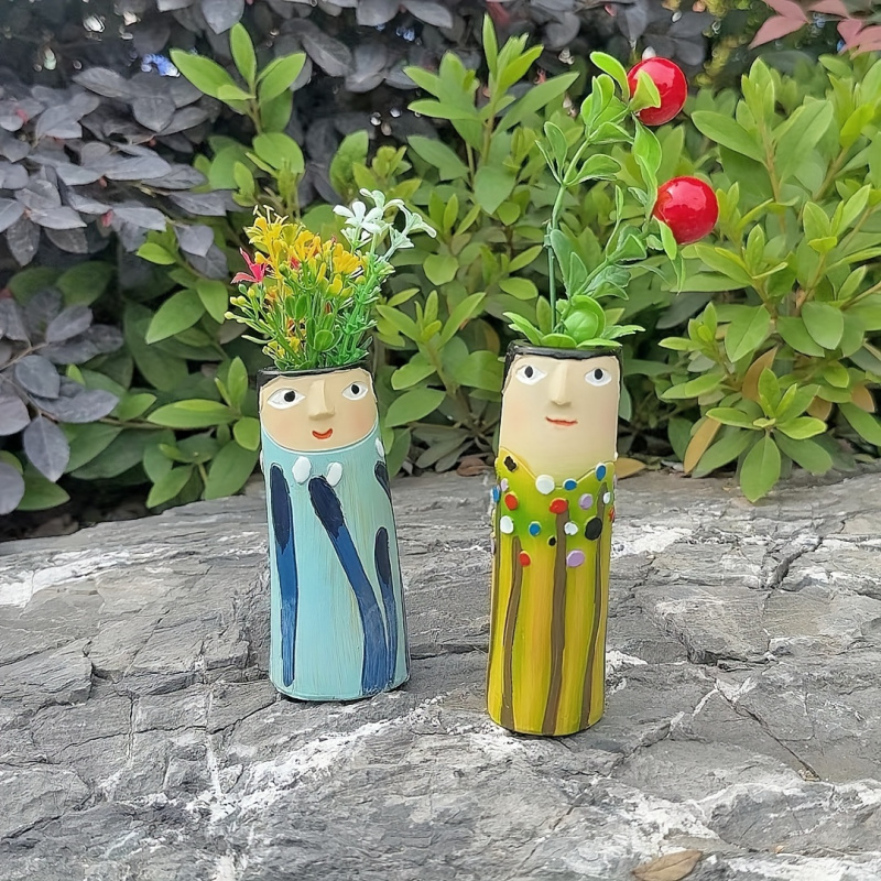 Handgefertigte Kunstharz-Vase  – Home Decor Vase With Flowers Bewertung und Preis
