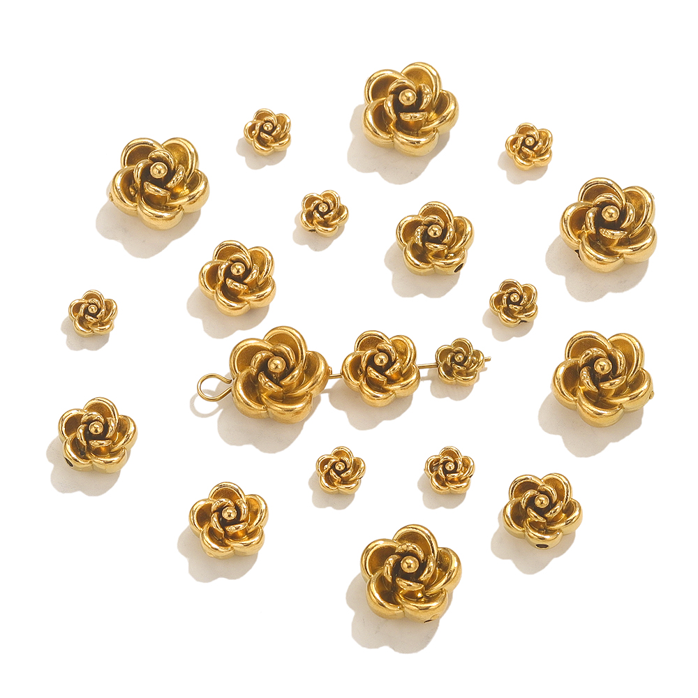 10 Stück Edelstahl Rose Blume  – Home Decor Flowers Bewertung und Preis