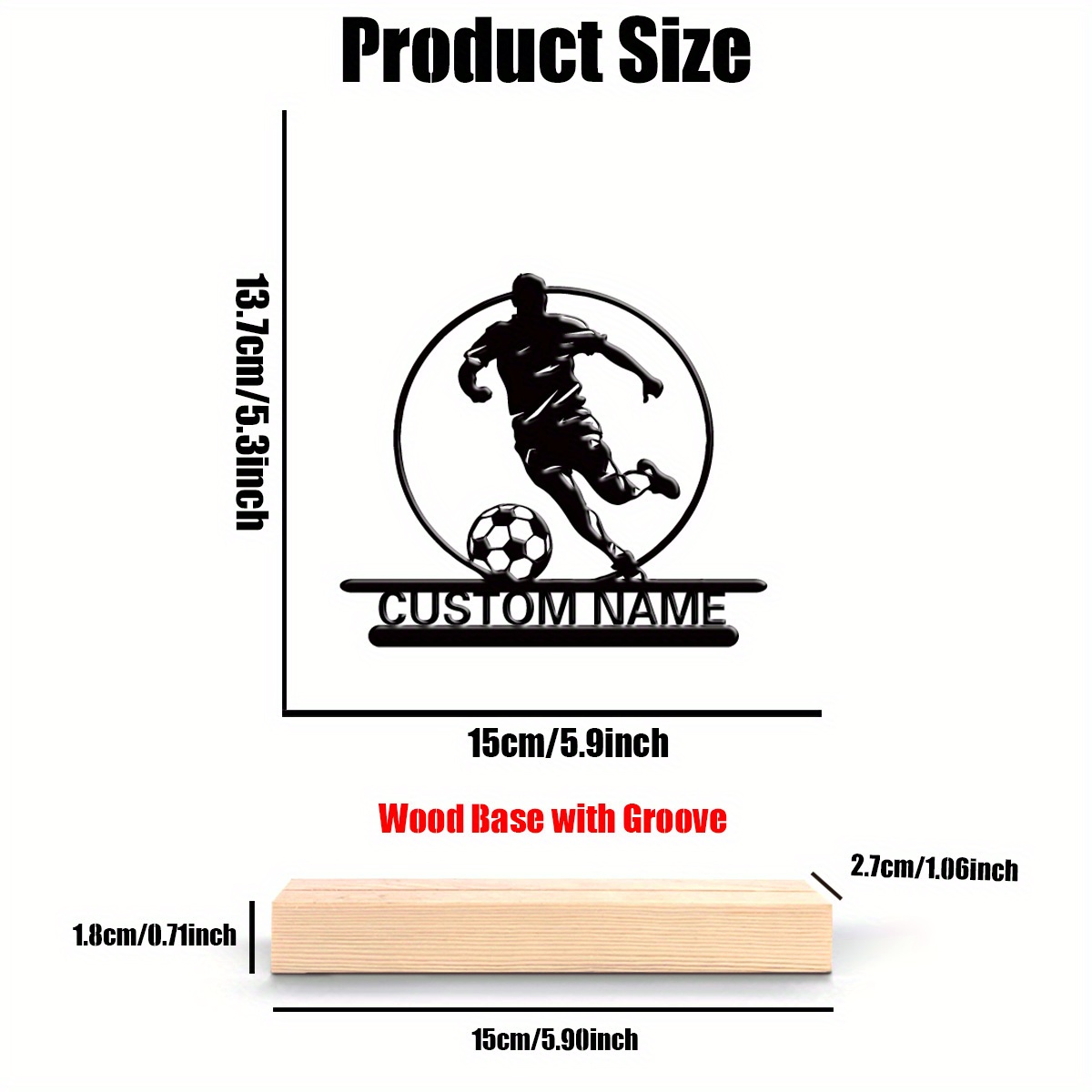 Personalisierte Fußballspieler – Home Decor Design Interior Bewertung und Preis