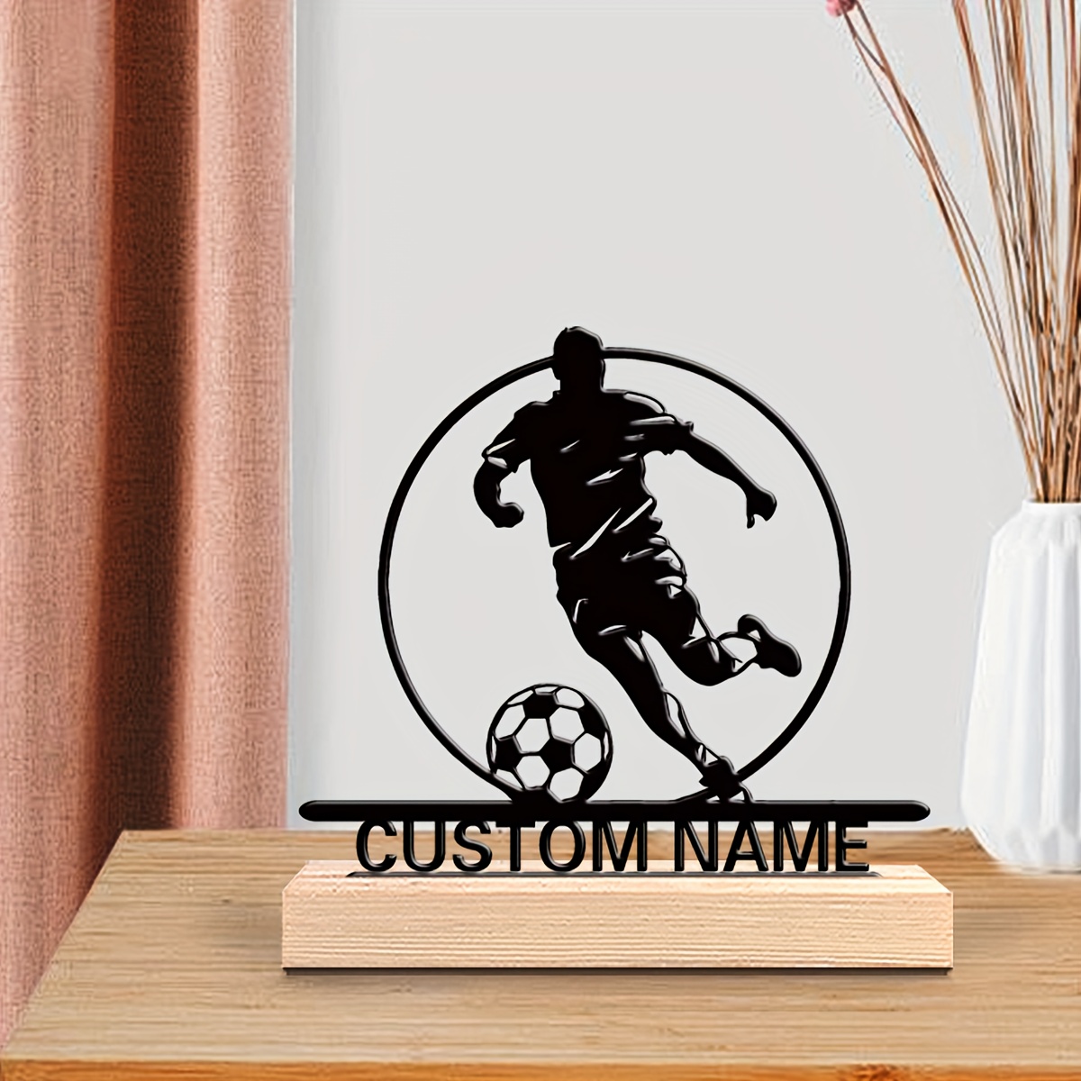 Personalisierte Fußballspieler – Home Decor Design Interior Bewertung und Preis