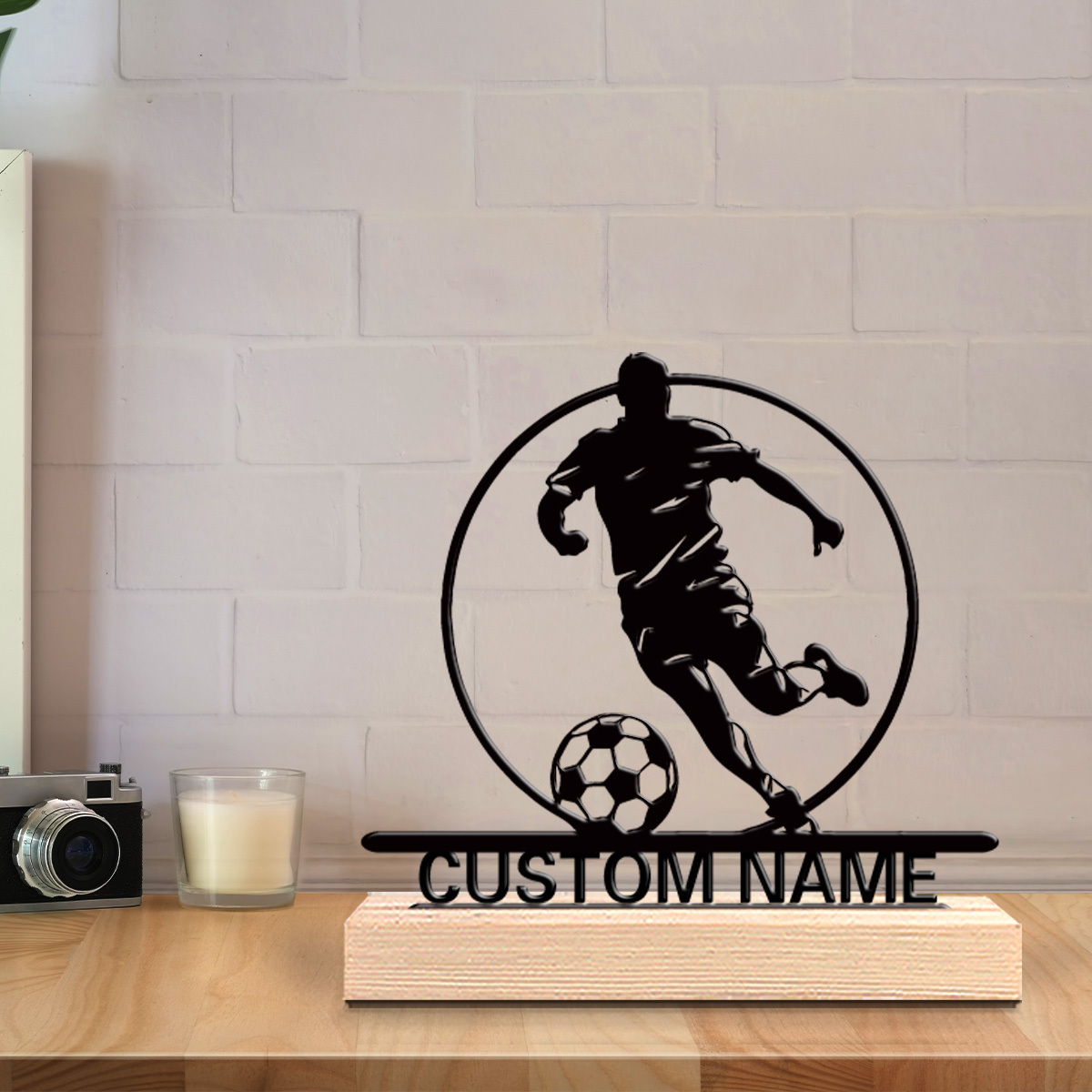 Personalisierte Fußballspieler – Home Decor Design Interior Bewertung und Preis