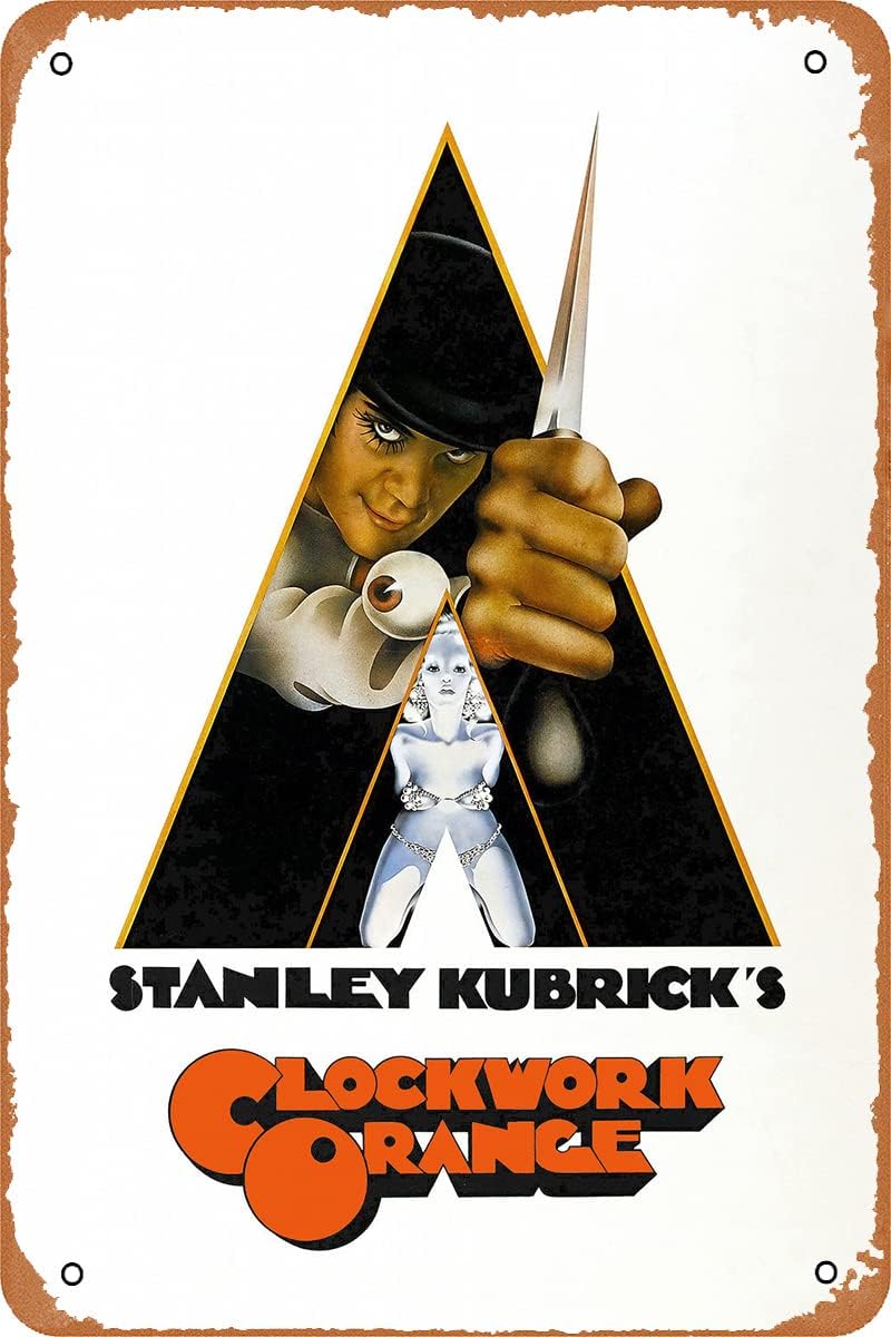A Clockwork Orange Filmplakat  – Home Decor Orange Bewertung und Preis