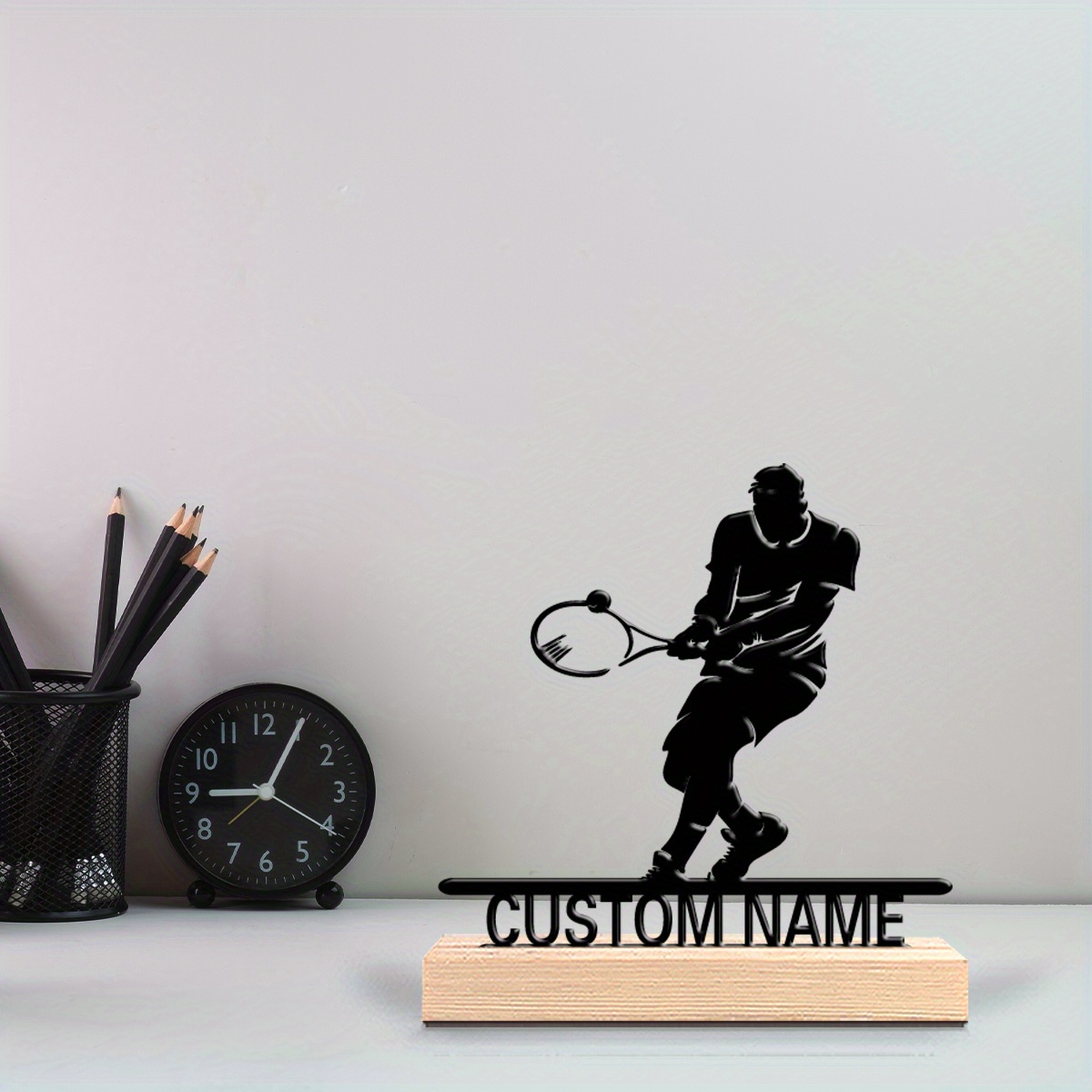 Personalisierte Tennisspieler- – Home Decor Design Interior Bewertung und Preis