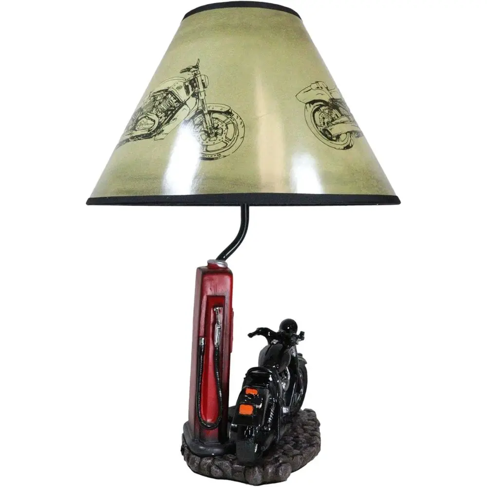 Vintage Retro Schwarze Motorra – Home Decor Light Bewertung und Preis
