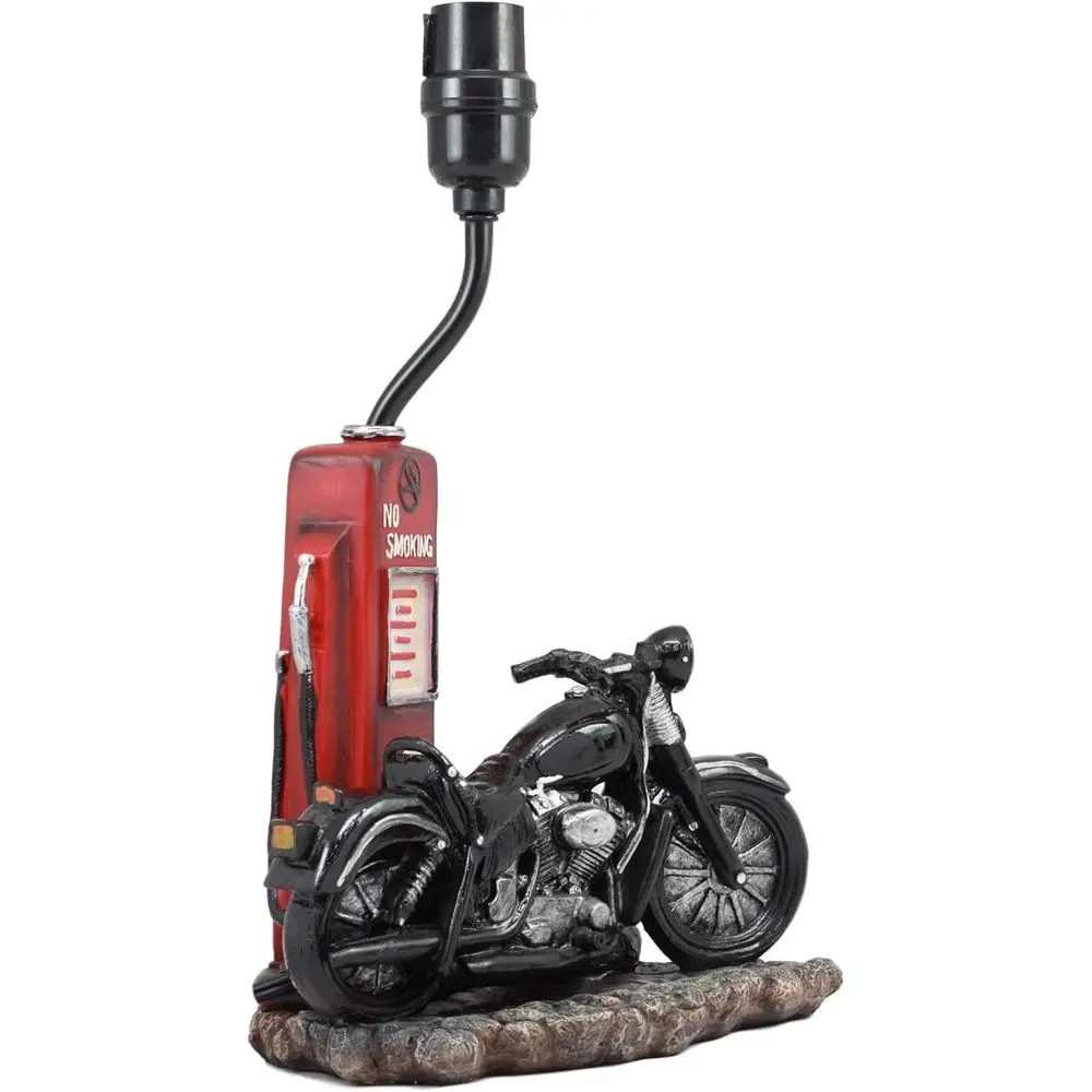 Vintage Retro Schwarze Motorra – Home Decor Light Bewertung und Preis