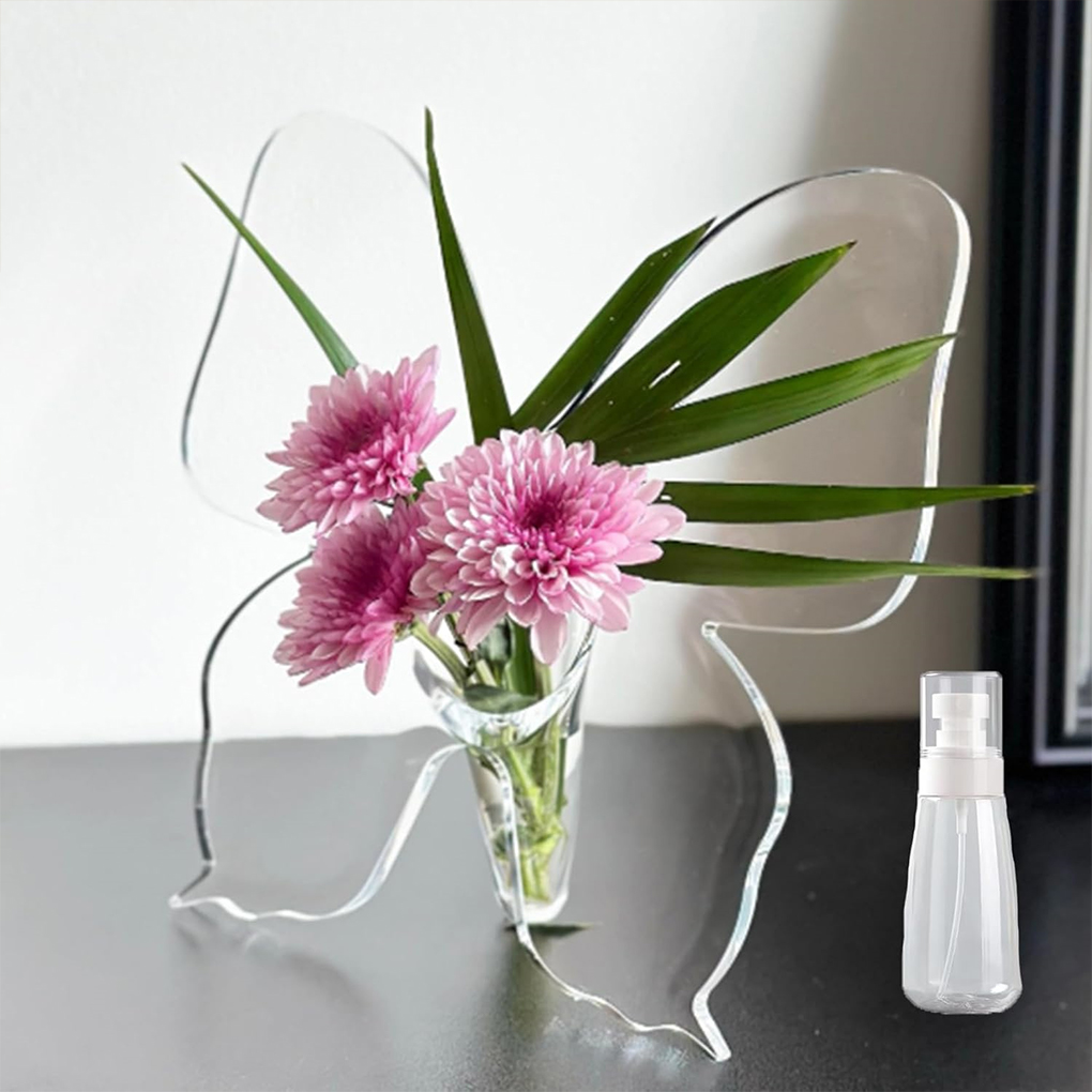 Transparente Schmetterling Acr – Home Decor Vase With Flowers Bewertung und Preis