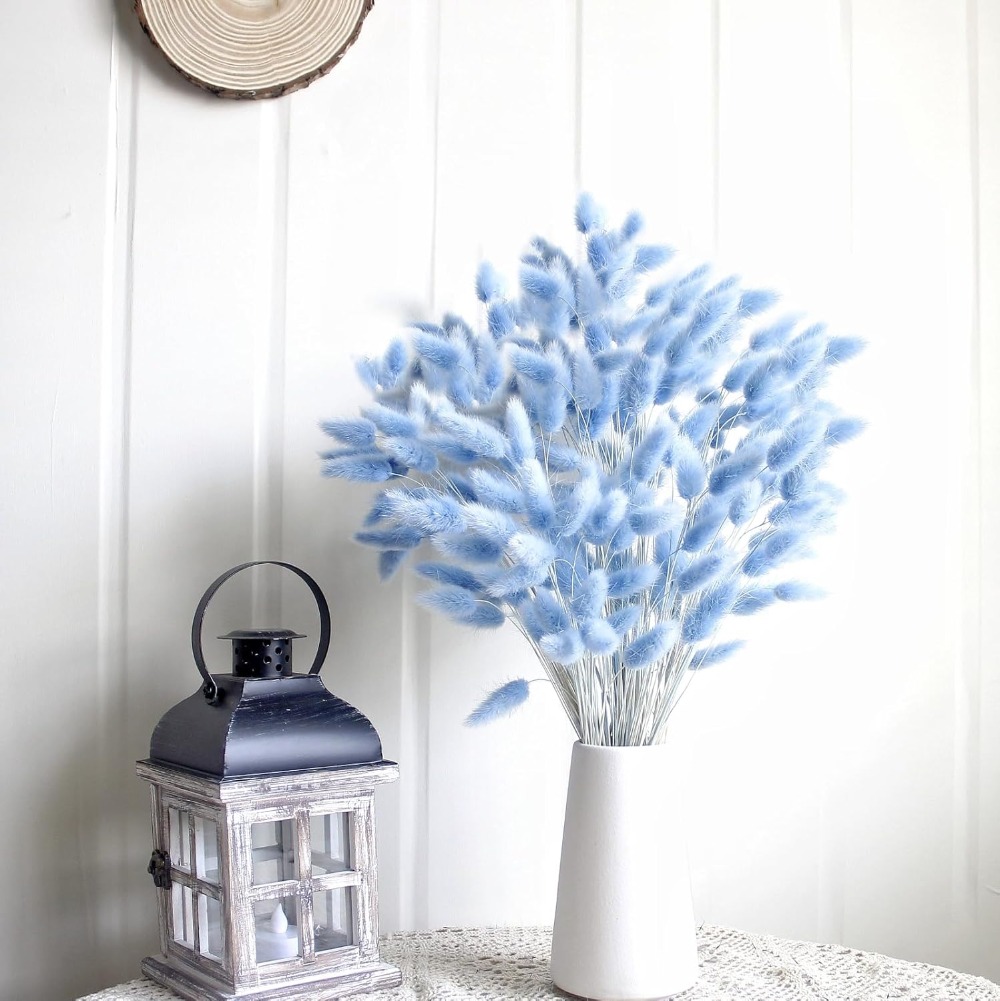 100 Stück blauer Häschen-Schwa – Home Decor Vase With Flowers Bewertung und Preis