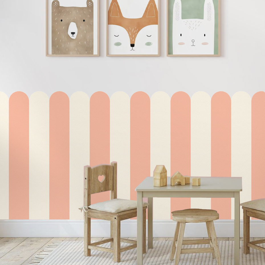 Mehrfarbige vertikal gestreift – Home Decor Wallpaper Bewertung und Preis