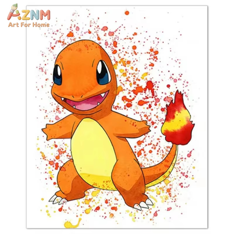 1 Stück, Anime Pokemon Leinwan – Watercolor Poster Print Bewertung und Preis