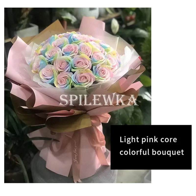 Spilewka 6 x 7 cm bunte Rose k – Home Decor Flowers Bewertung und Preis